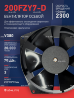 Вентилятор  200FZY7-D  - st-e.info - Оренбург