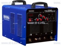 Универсальная установка аргонно-дуговой сварки BRIMA TIG 200 ac/dc - st-e.info - Оренбург