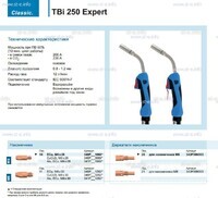 Горелка для полуавтоматической сварки TBi 250 Expert, длина 5 m. - st-e.info - Оренбург