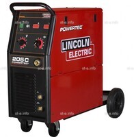 Полуавтомат Lincoln Electric Powertec 205C для сварки - st-e.info - Оренбург