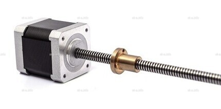 Шаговый двигатель 42HSL48-1204JA08-E150 (Tr8*8) - st-e.info - Оренбург