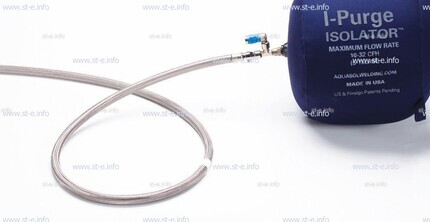 Односторонняя заглушка с трубкой и клапаном ISO 48" (1219 mm)  - st-e.info - Оренбург