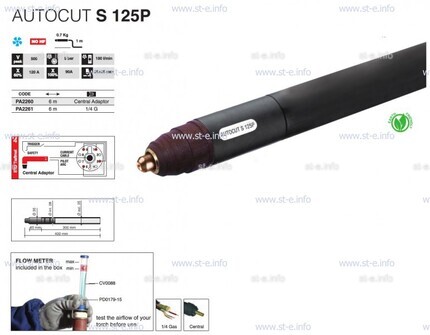 Голова плазмотрона для механизированной резки AUTOCUT S 125 P - st-e.info - Оренбург