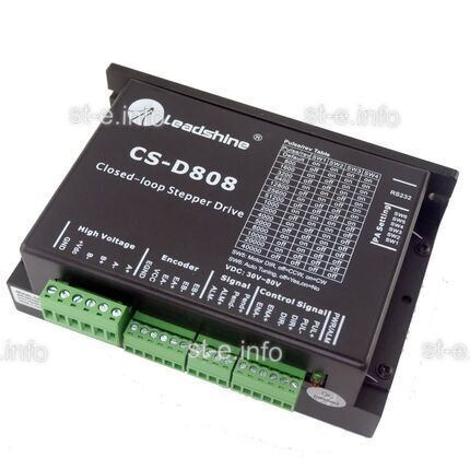  Серводрайвер шаговый CS-D808 Leadshine - st-e.info - Оренбург